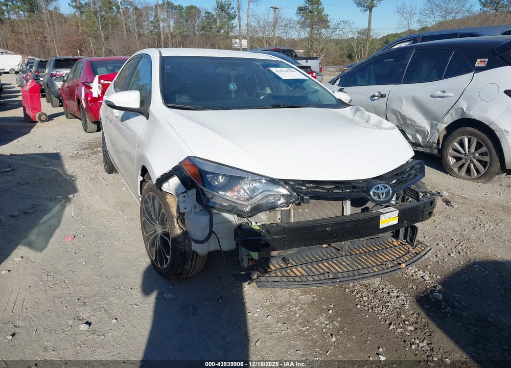 2016 TOYOTA COROLLA S PLUS VIN: 5YFBURHE4GP533440