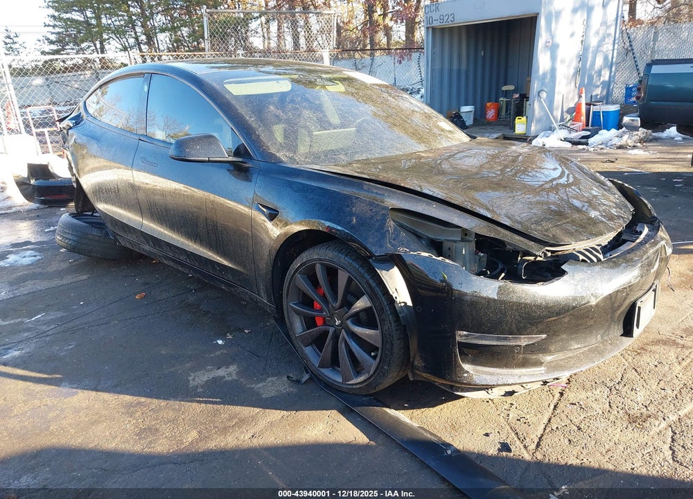 2020 TESLA MODEL 3 PERFORMANCE DUAL MOTOR ALL-WHEEL DRIVE VIN: 5YJ3E1EC1LF796190