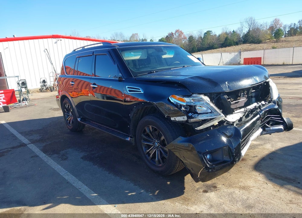 2017 NISSAN ARMADA PLATINUM VIN: JN8AY2NF1H9300874