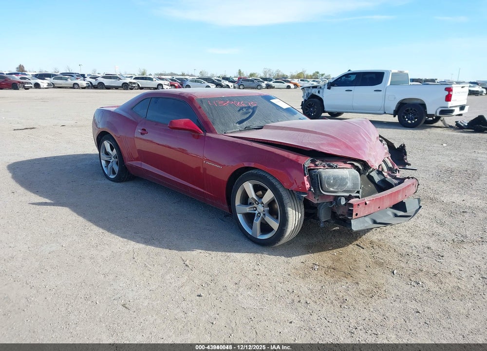 2013 CHEVROLET CAMARO 2LT VIN: 2G1FC1E39D9203676