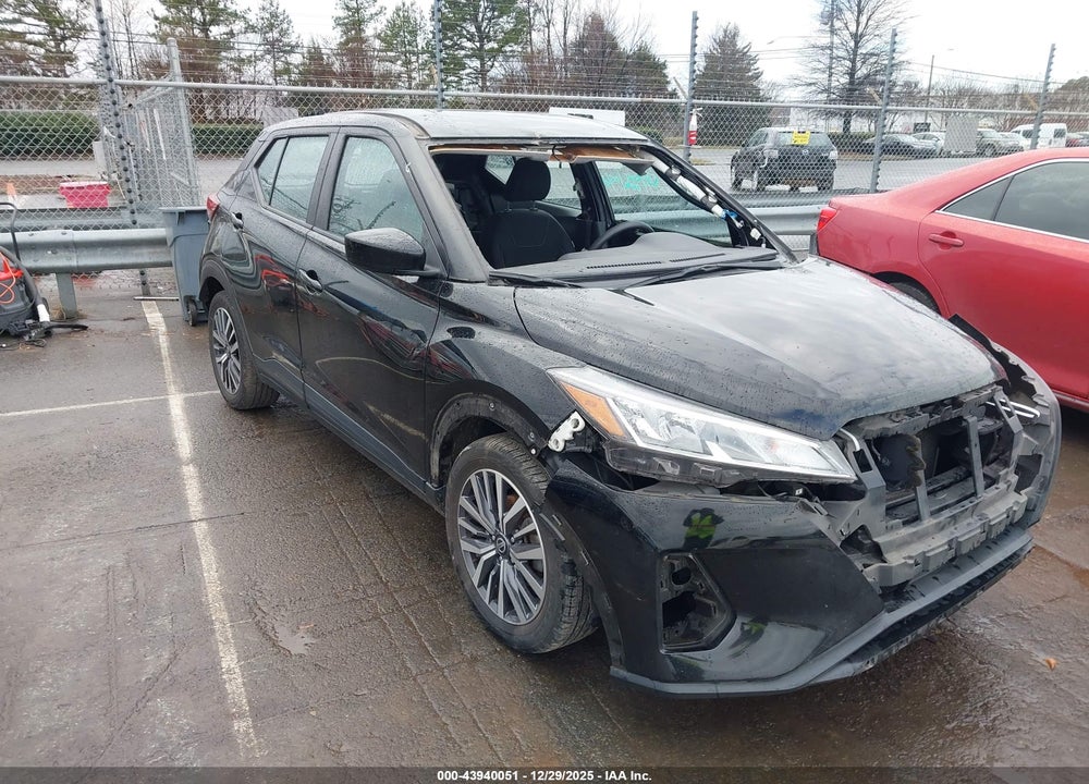 2021 NISSAN KICKS SV XTRONIC CVT VIN: 3N1CP5CV2ML483841