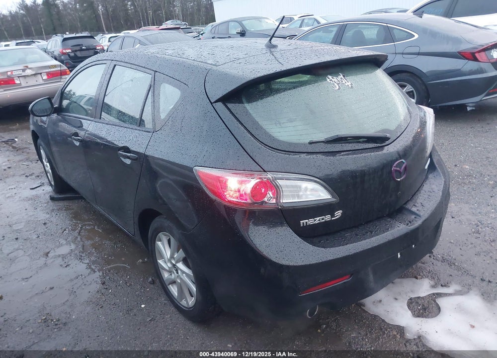 2013 MAZDA 3 I TOURING VIN: JM1BL1L8XD1708487