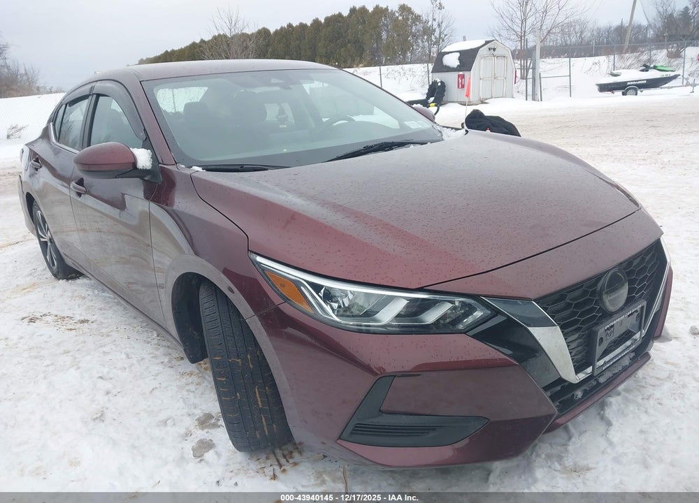 2022 NISSAN SENTRA SV XTRONIC CVT VIN: 3N1AB8CV7NY222216