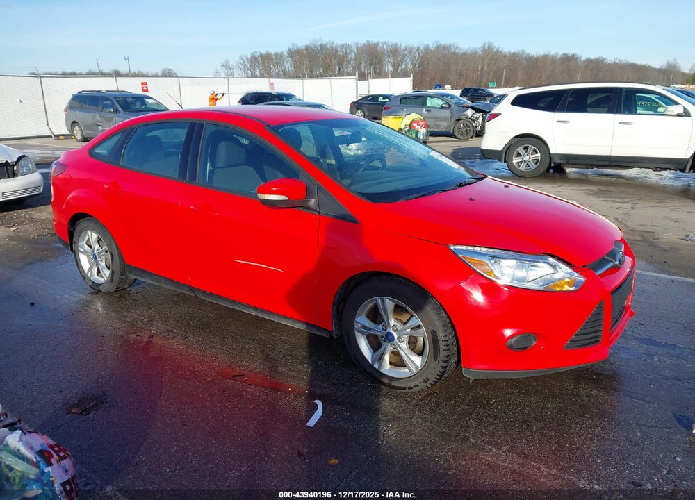 2013 FORD FOCUS SE VIN: 1FADP3F2XDL125122