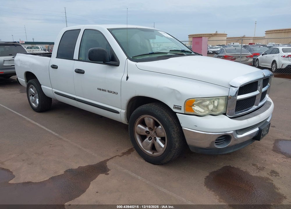 2004 DODGE RAM 1500 SLT/LARAMIE VIN: 1D7HA18D64S543186