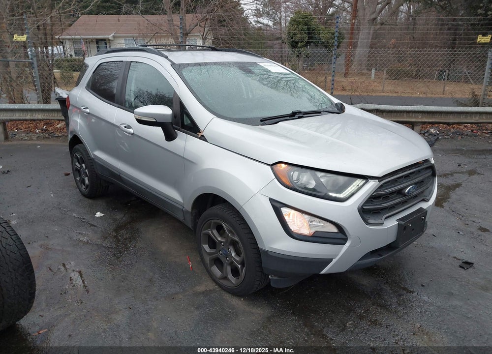 2018 FORD ECOSPORT SES VIN: MAJ6P1CL6JC210092