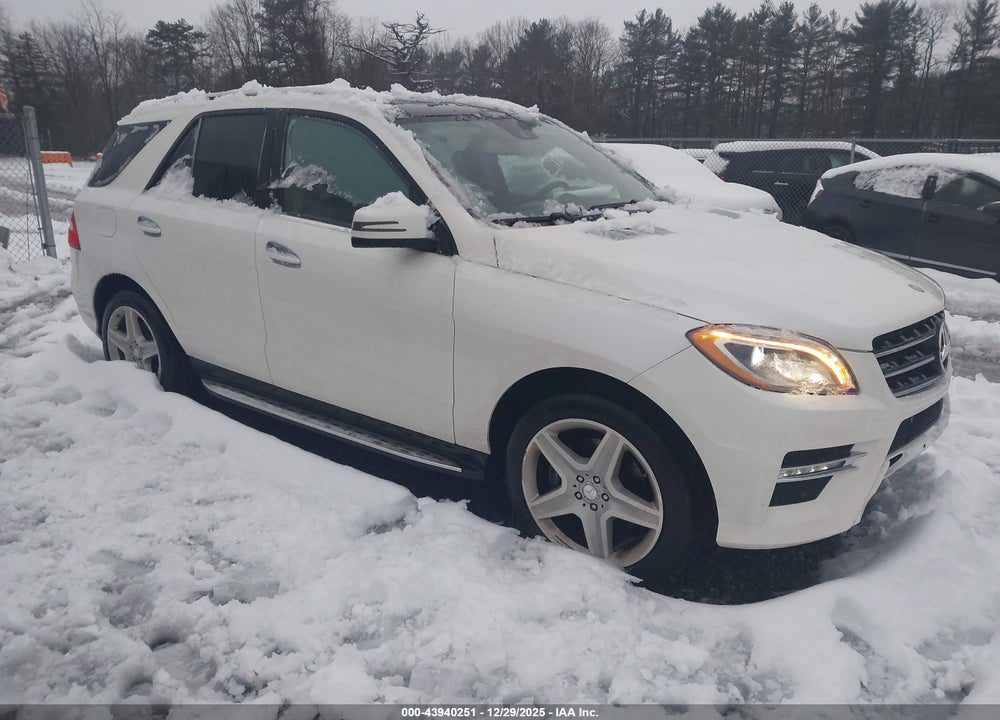 2015 MERCEDES-BENZ ML 400 4MATIC VIN: 4JGDA5GB2FA541200
