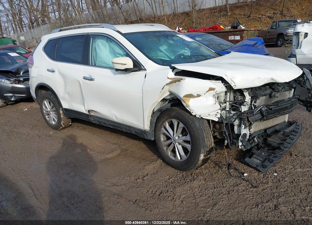 2016 NISSAN ROGUE S/SL/SV VIN: JN8AT2MV8GW153766
