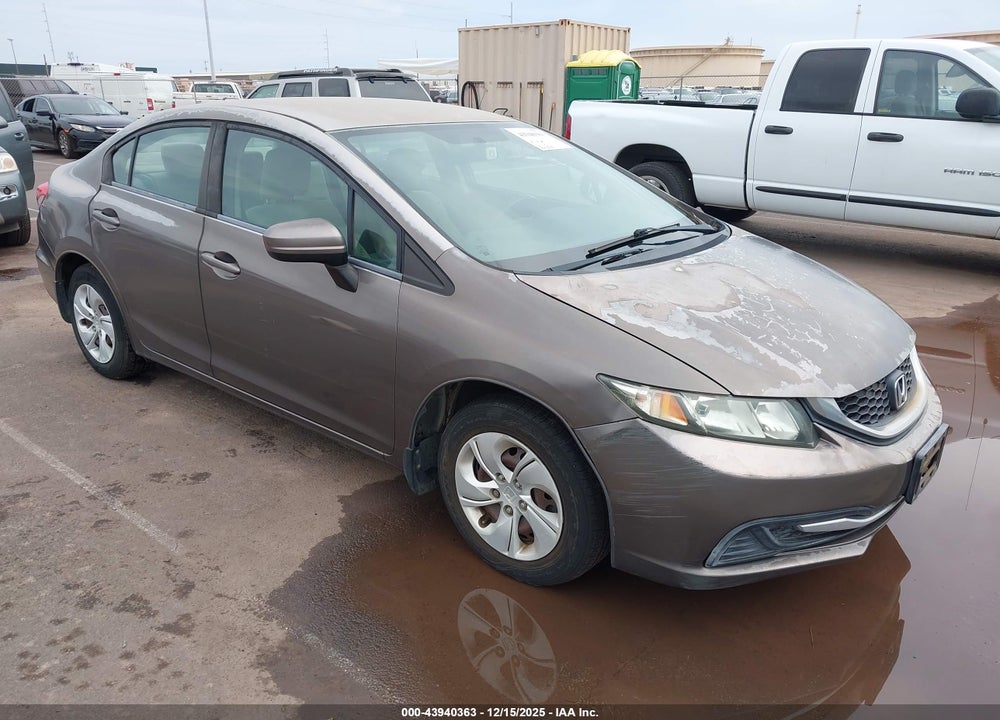 2014 HONDA CIVIC LX VIN: 2HGFB2F54EH504428