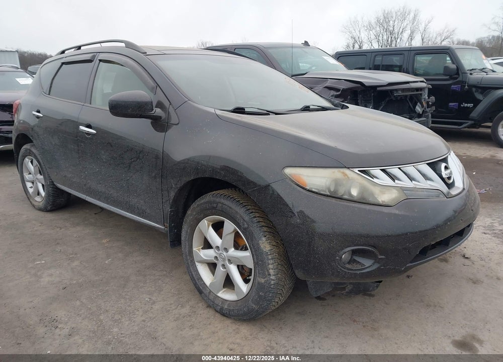 2010 NISSAN MURANO SL VIN: JN8AZ1MW7AW103885