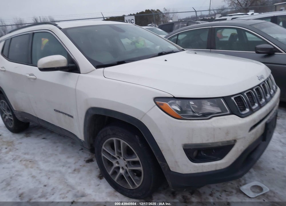 2018 JEEP COMPASS LATITUDE 4X4 VIN: 3C4NJDBB7JT112064