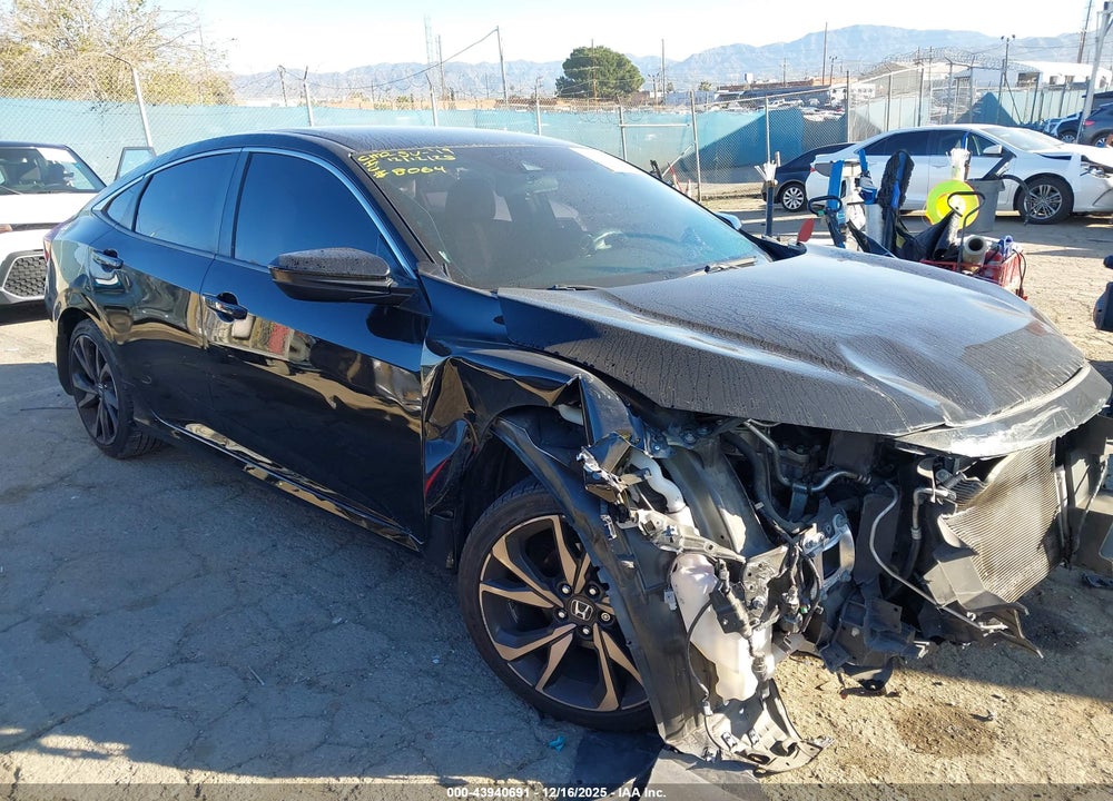 2019 HONDA CIVIC SPORT VIN: 2HGFC2F8XKH548064