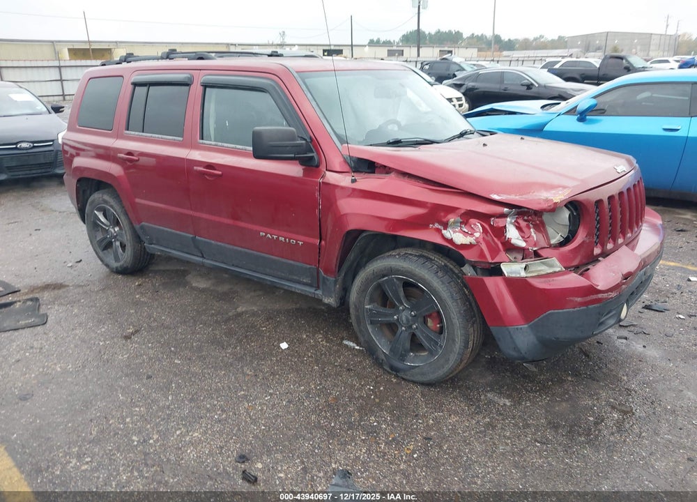 2014 JEEP PATRIOT LATITUDE VIN: 1C4NJPFA9ED564273