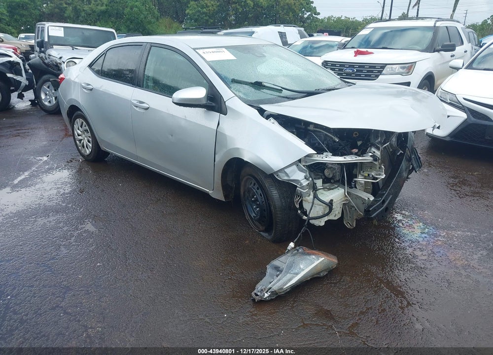 2019 TOYOTA COROLLA LE VIN: 5YFBURHE8KP904074