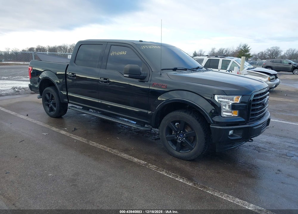 2017 FORD F-150 XLT VIN: 1FTEW1EF7HFB21043