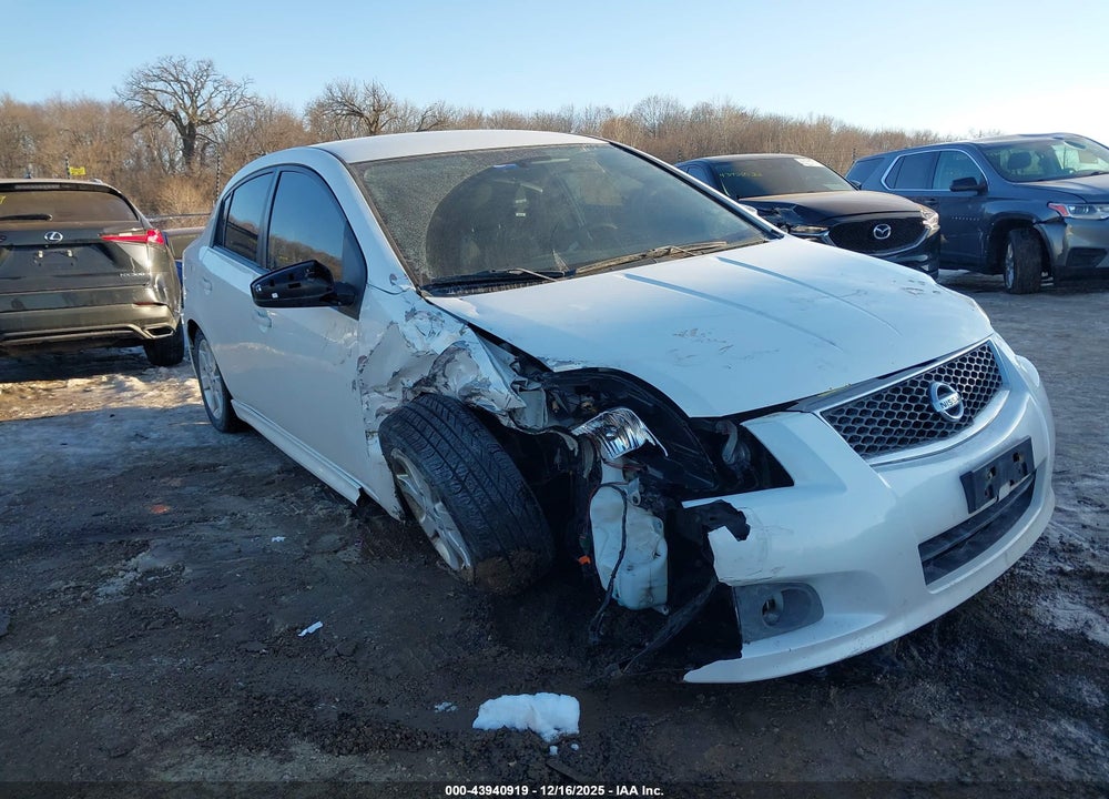 2012 NISSAN SENTRA 2.0 SR VIN: 3N1AB6AP3CL641604