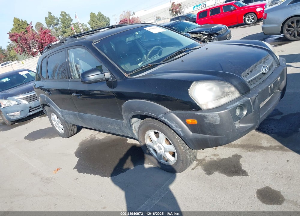 2005 HYUNDAI TUCSON GLS/LX VIN: KM8JN72DX5U155438