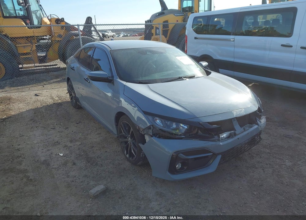 2021 HONDA CIVIC SPORT VIN: SHHFK7H44MU208828