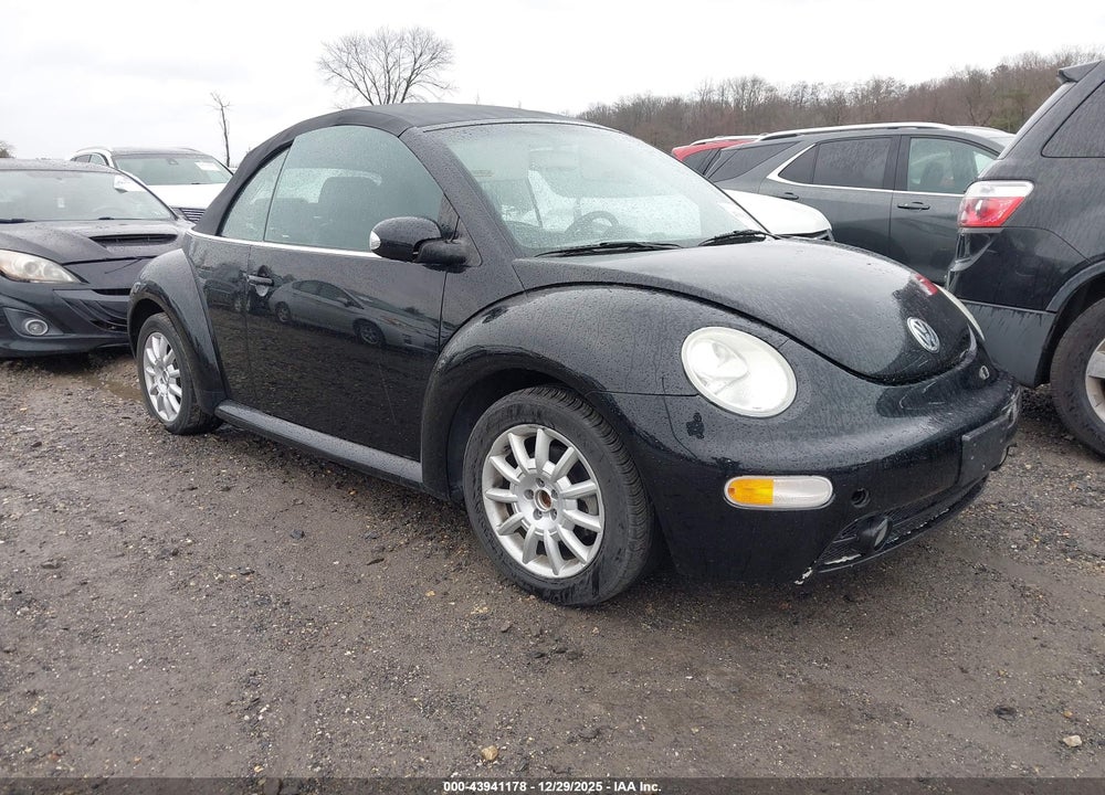 2005 VOLKSWAGEN NEW BEETLE GLS VIN: 3VWCM31Y35M368133