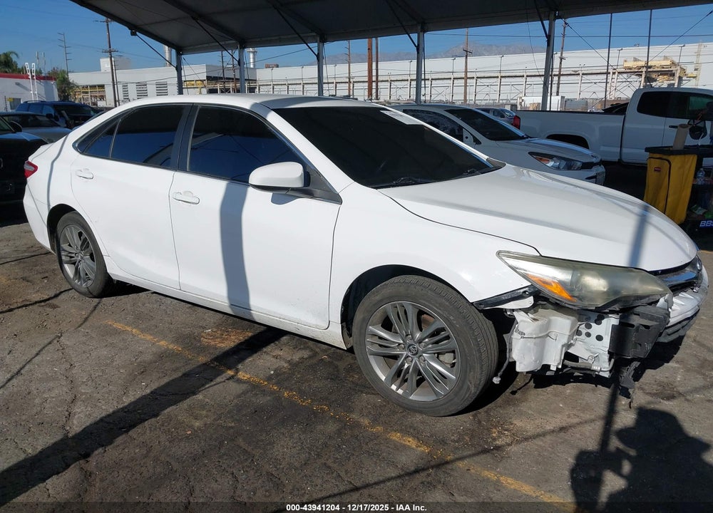 2016 TOYOTA CAMRY SE VIN: 4T1BF1FK1GU243336