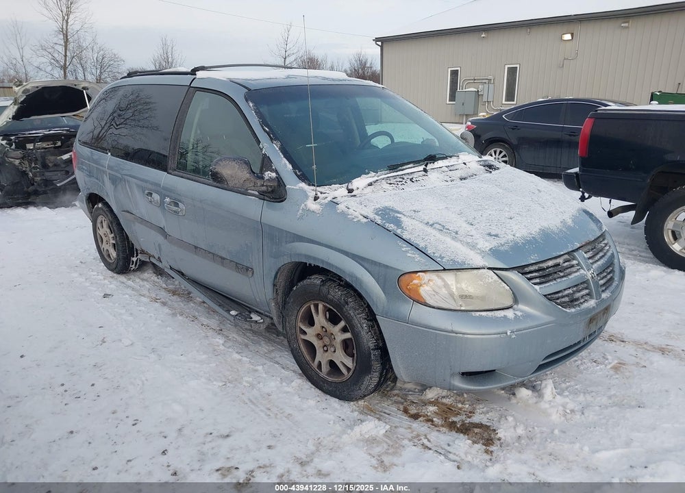 2006 DODGE CARAVAN SXT VIN: 1D4GP45R76B591288