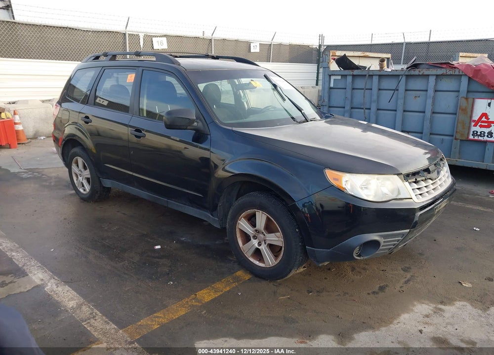 2012 SUBARU FORESTER 2.5X VIN: JF2SHABC5CH423064
