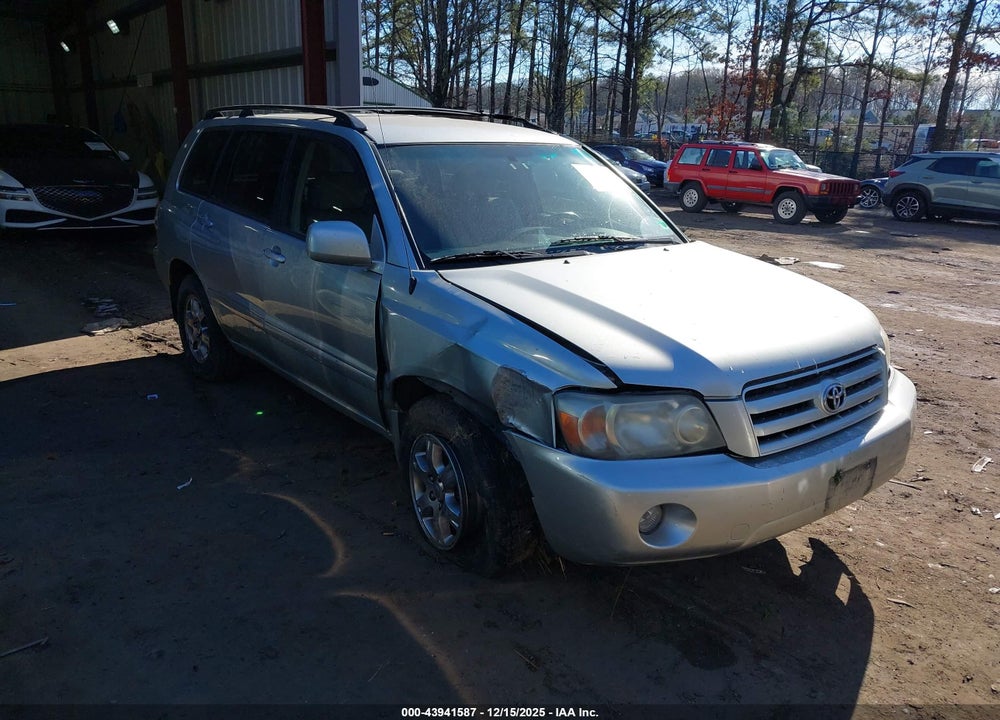 2005 TOYOTA HIGHLANDER V6 VIN: JTEDP21A350045341