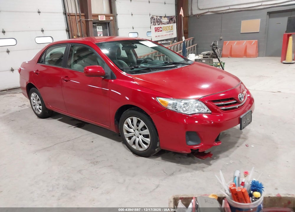 2013 TOYOTA COROLLA LE VIN: 2T1BU4EE1DC018270