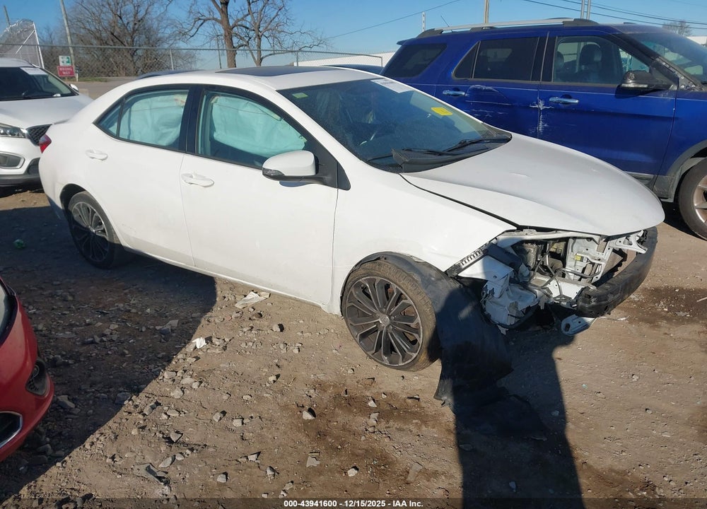 2016 TOYOTA COROLLA S PREMIUM VIN: 2T1BURHE7GC506779