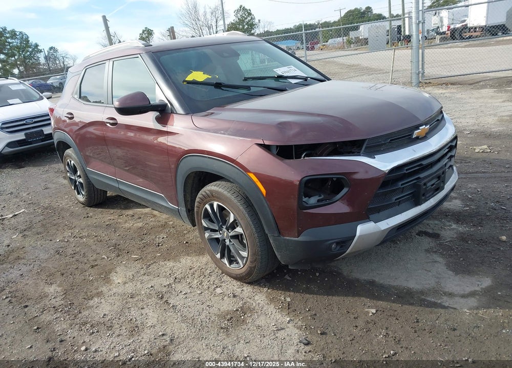 2022 CHEVROLET TRAILBLAZER AWD LT VIN: KL79MRSLXNB132862