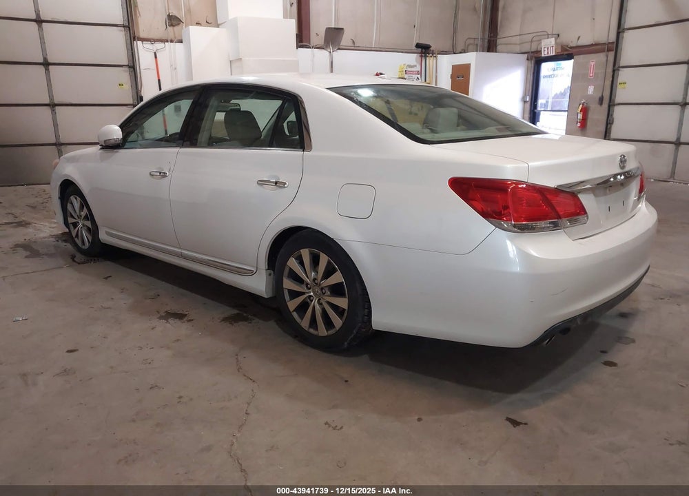 2011 TOYOTA AVALON LIMITED VIN: 4T1BK3DB8BU429913