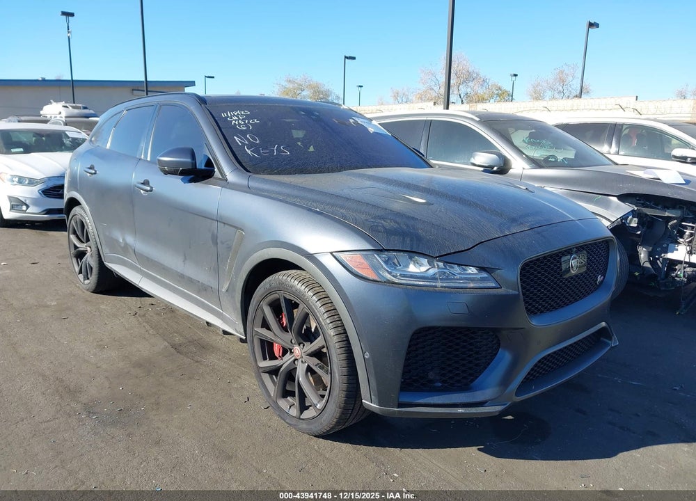 2020 JAGUAR F-PACE SVR P550 AWD AUTOMATIC VIN: SADCZ2EE0LA641395