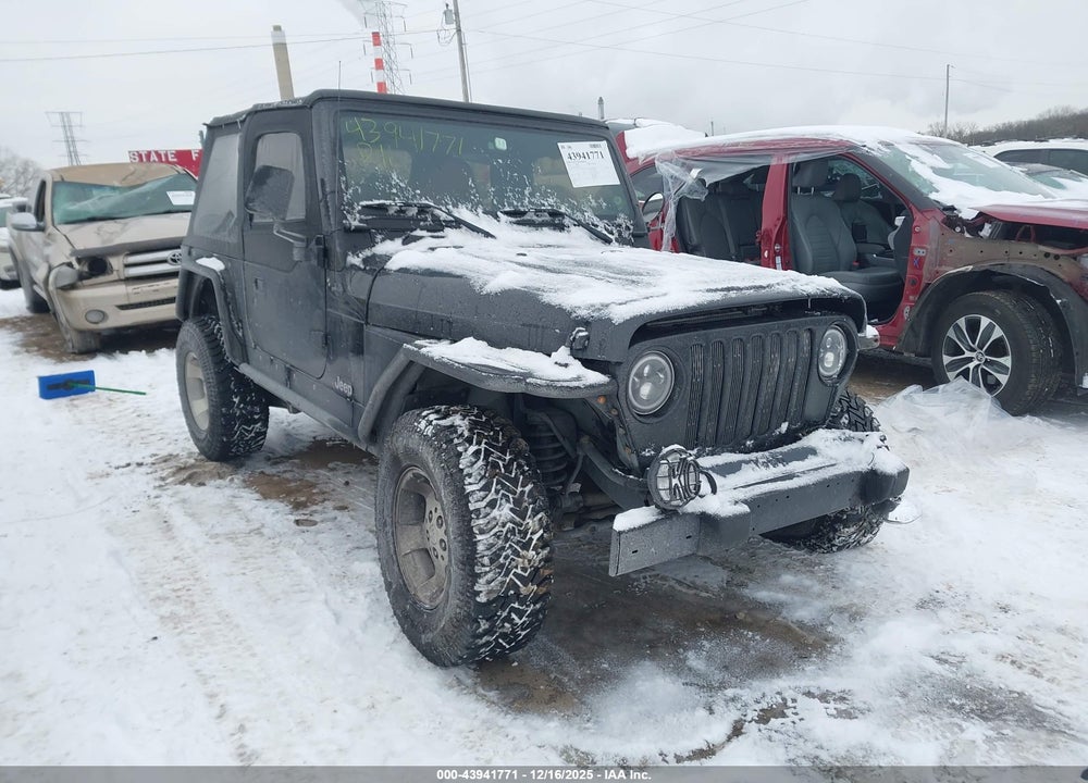 2002 JEEP WRANGLER SPORT VIN: 1J4FA49S02P704819