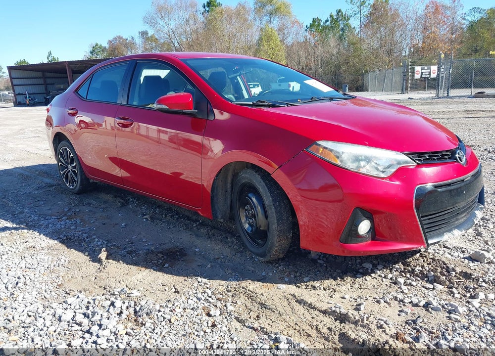 2015 TOYOTA COROLLA S PLUS VIN: 2T1BURHE8FC362979