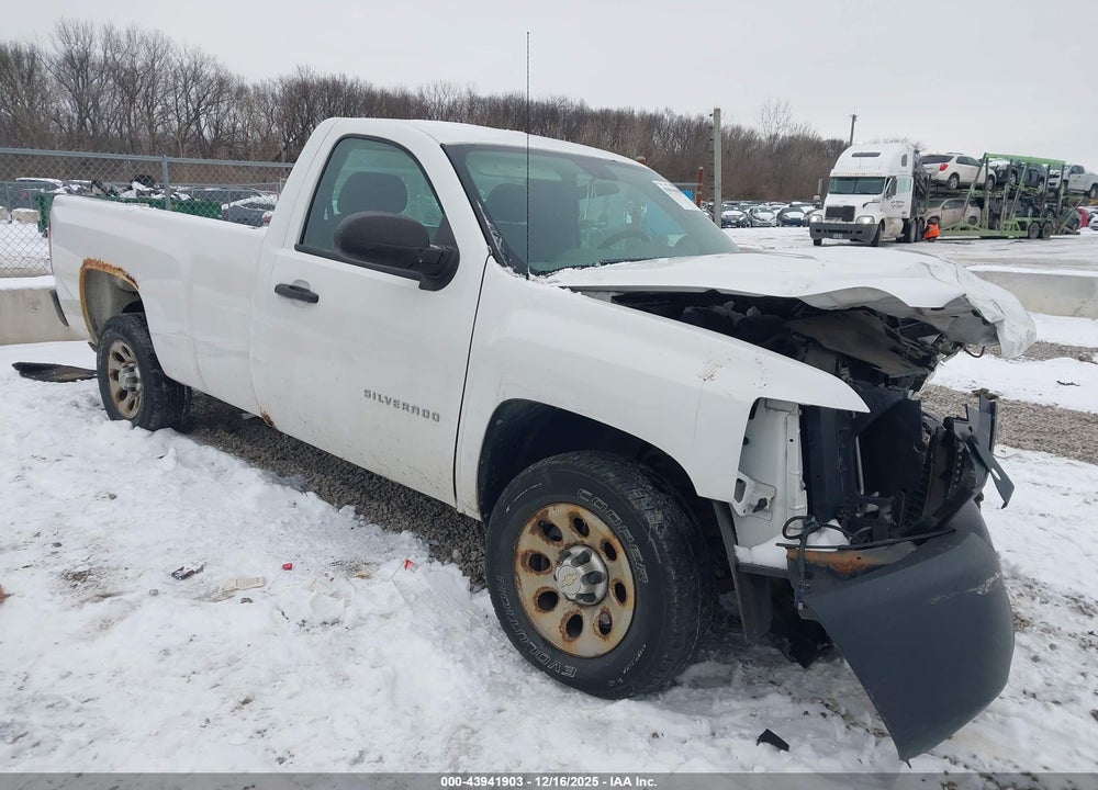 2012 CHEVROLET SILVERADO 1500 WORK TRUCK VIN: 1GCNCPEXXCZ105236