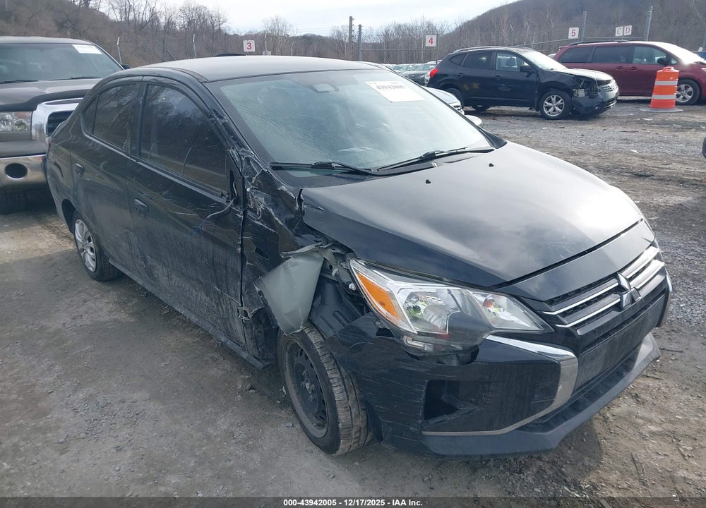 2022 MITSUBISHI MIRAGE G4 BLACK EDITION/ES/LE VIN: ML32FUFJ4NHF09425