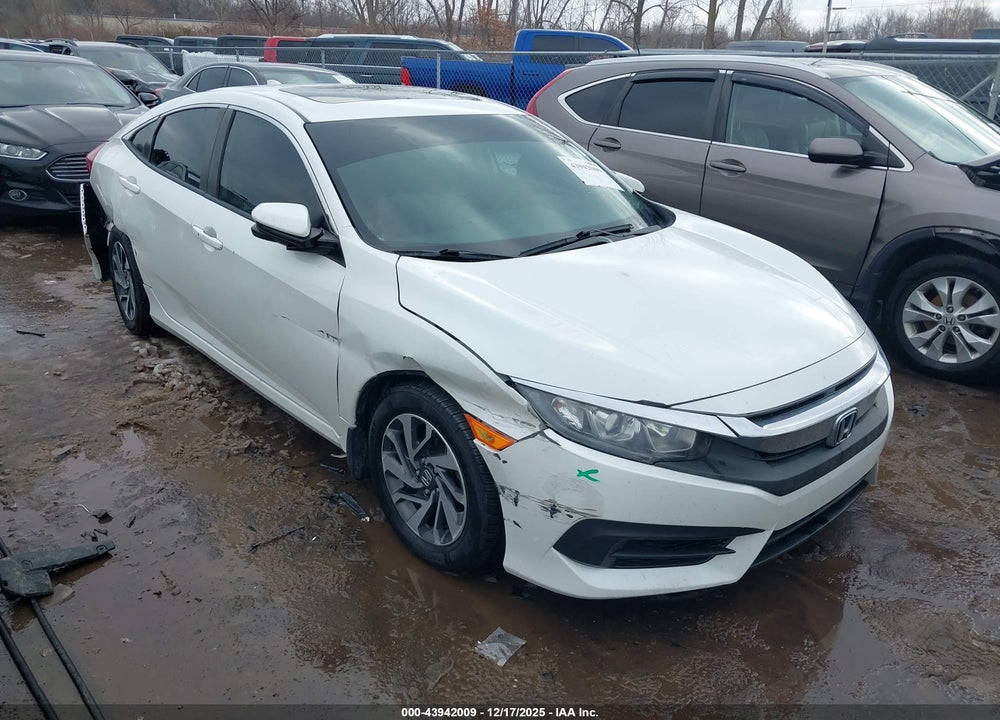 2018 HONDA CIVIC EX VIN: 2HGFC2F78JH550191