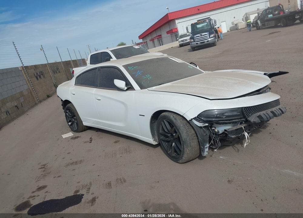 2018 DODGE CHARGER R/T RWD VIN: 2C3CDXCTXJH237788