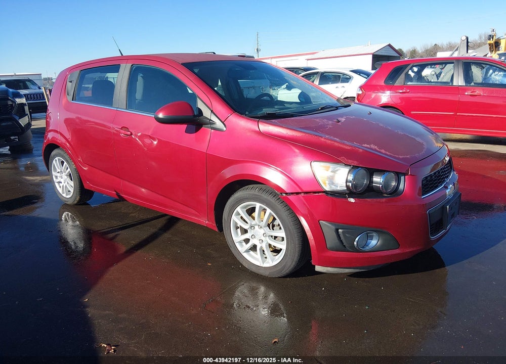 2013 CHEVROLET SONIC LT AUTO VIN: 1G1JC6SHXD4182380