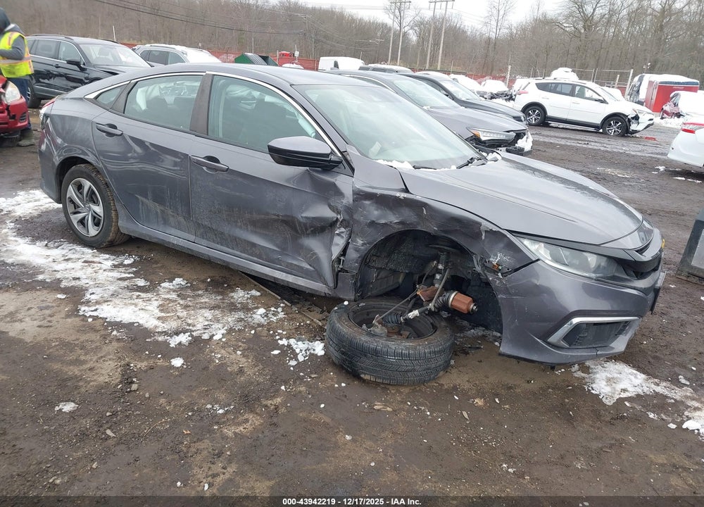 2019 HONDA CIVIC LX VIN: 2HGFC2E60KH580263