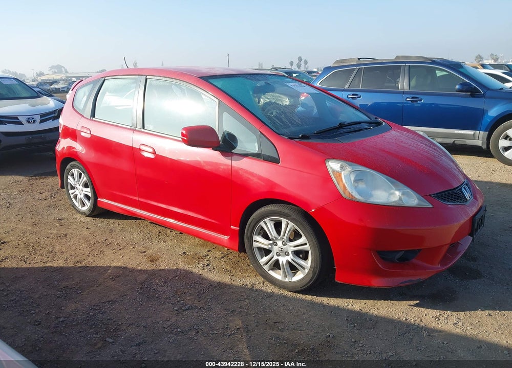 2009 HONDA FIT SPORT VIN: JHMGE88629S004820