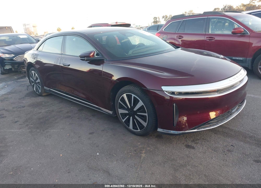 2025 LUCID AIR VIN: 50EA1PGA8SA005349
