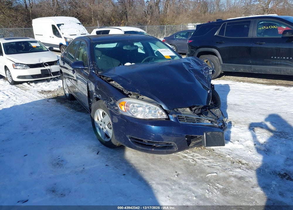 2008 CHEVROLET IMPALA LS VIN: 2G1WB58K581223148
