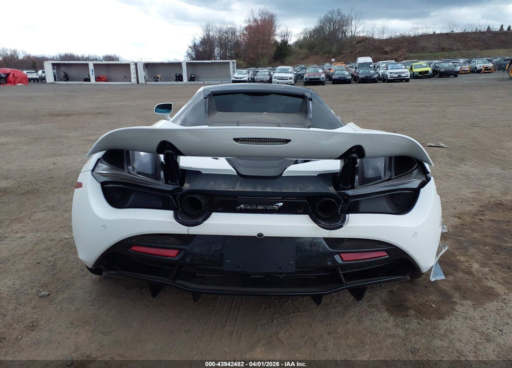 2020 MCLAREN 720S LUXURY/PERFORMANCE VIN: SBM14FCA0LW004686