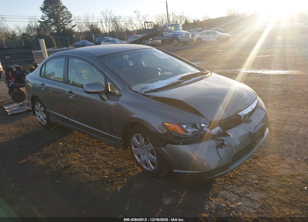 2006 HONDA CIVIC LX VIN: 1HGFA16586L129113