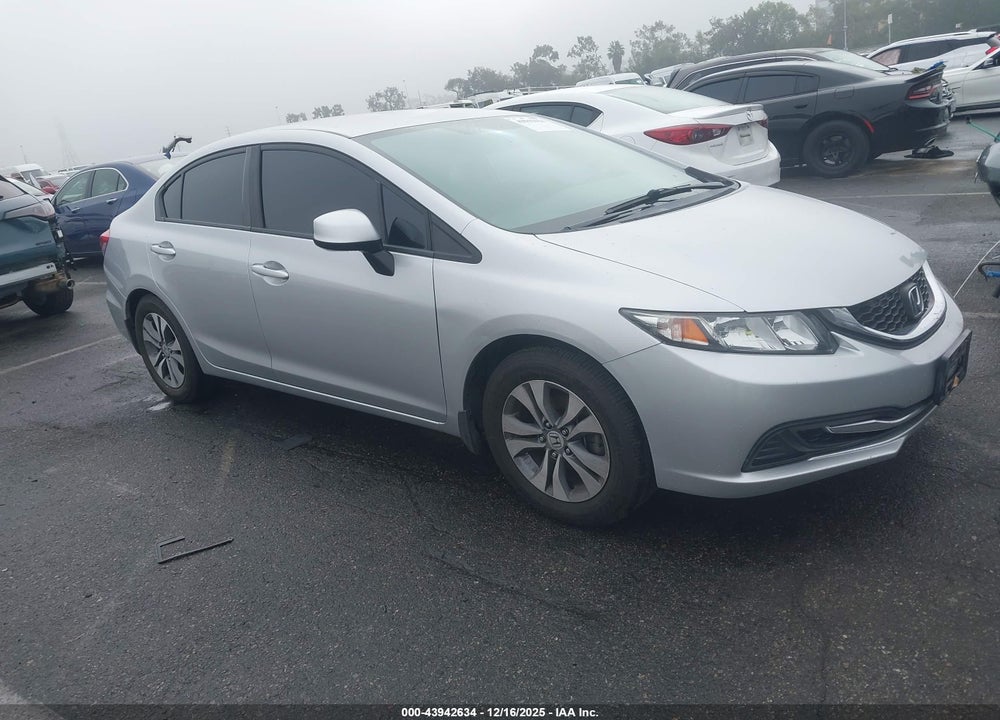 2013 HONDA CIVIC LX VIN: 19XFB2F51DE293682