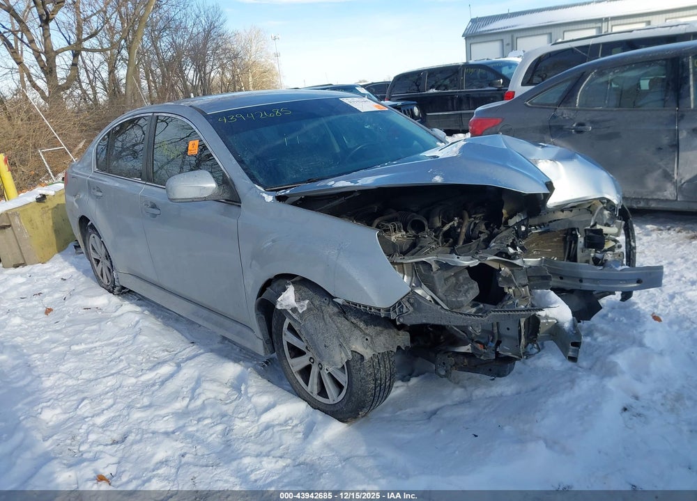 2012 SUBARU LEGACY 2.5I PREMIUM VIN: 4S3BMCC68C3014939