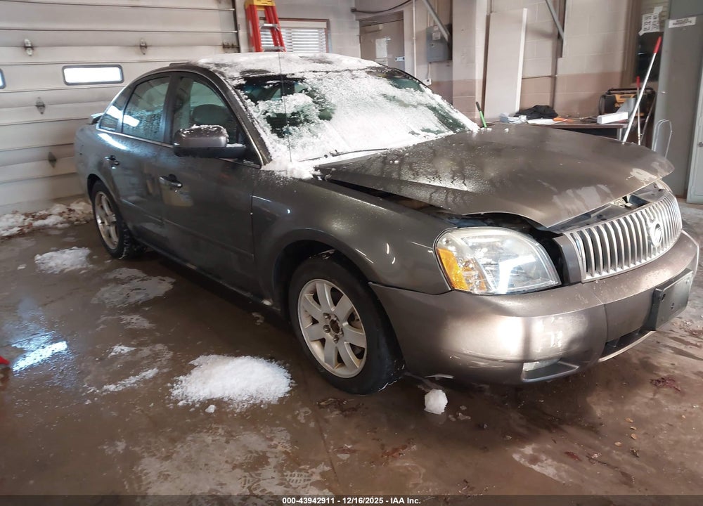 2005 MERCURY MONTEGO PREMIER VIN: 1MEFM42145G608872