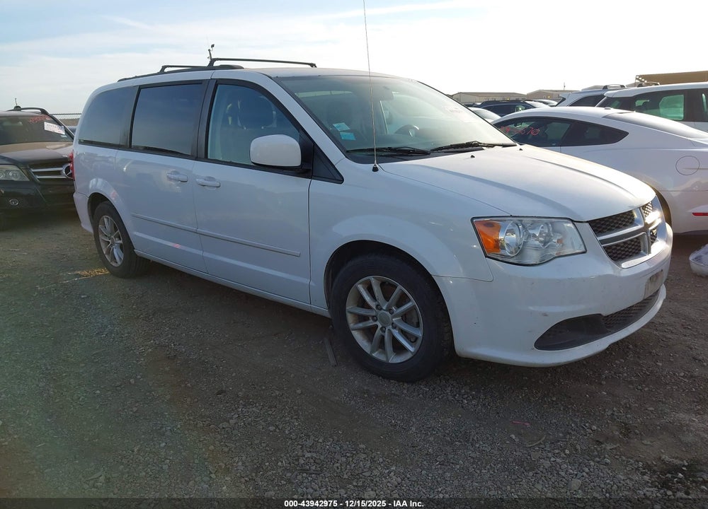 2016 DODGE GRAND CARAVAN SXT VIN: 2C4RDGCG1GR370614