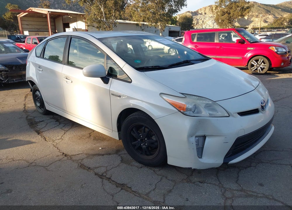 2012 TOYOTA PRIUS THREE VIN: JTDKN3DU9C5457468